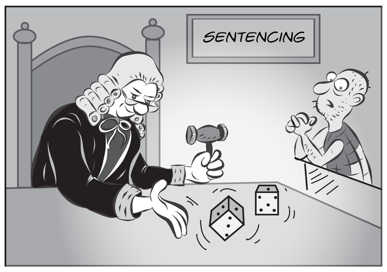 Judges should not play with dice